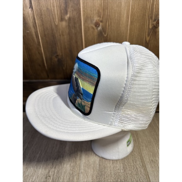 Vintage NWOT Marco Island Hat With Patches - Never Worn Pelican Beach Style - Picture 3 of 15